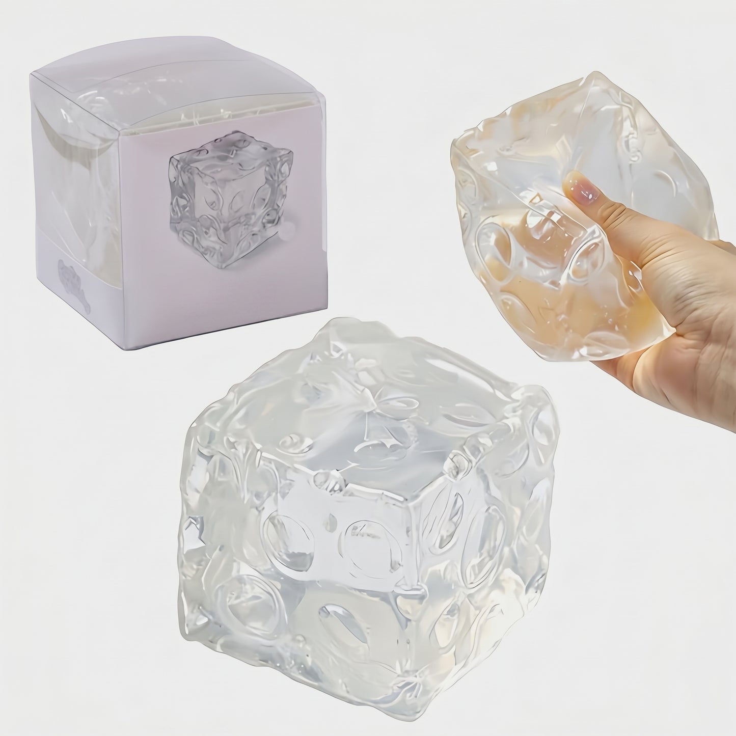 🧀The Original Extra Large Coconut Water Cheese Splat! - Premium Slow-Rising Stress Relief Squishy Toy