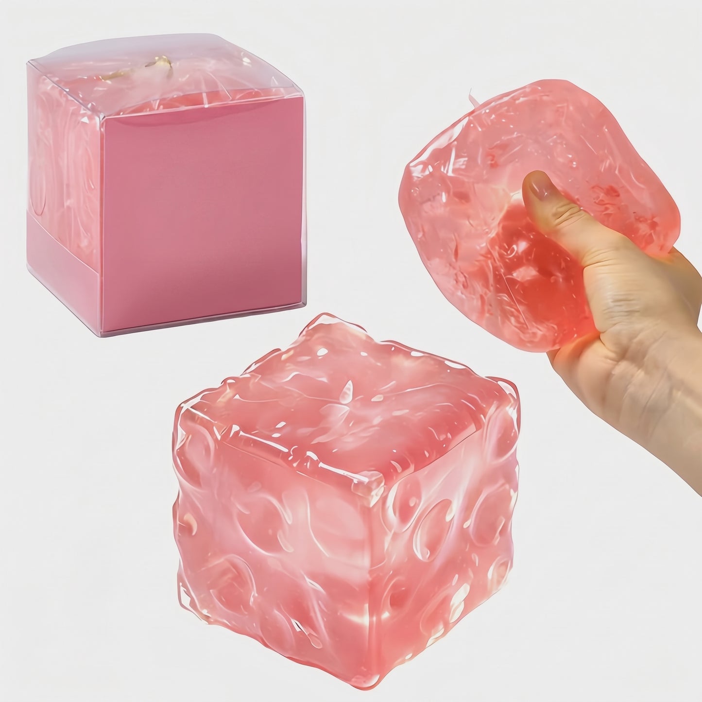 🧀The Original Extra Large Coconut Water Cheese Splat! - Premium Slow-Rising Stress Relief Squishy Toy