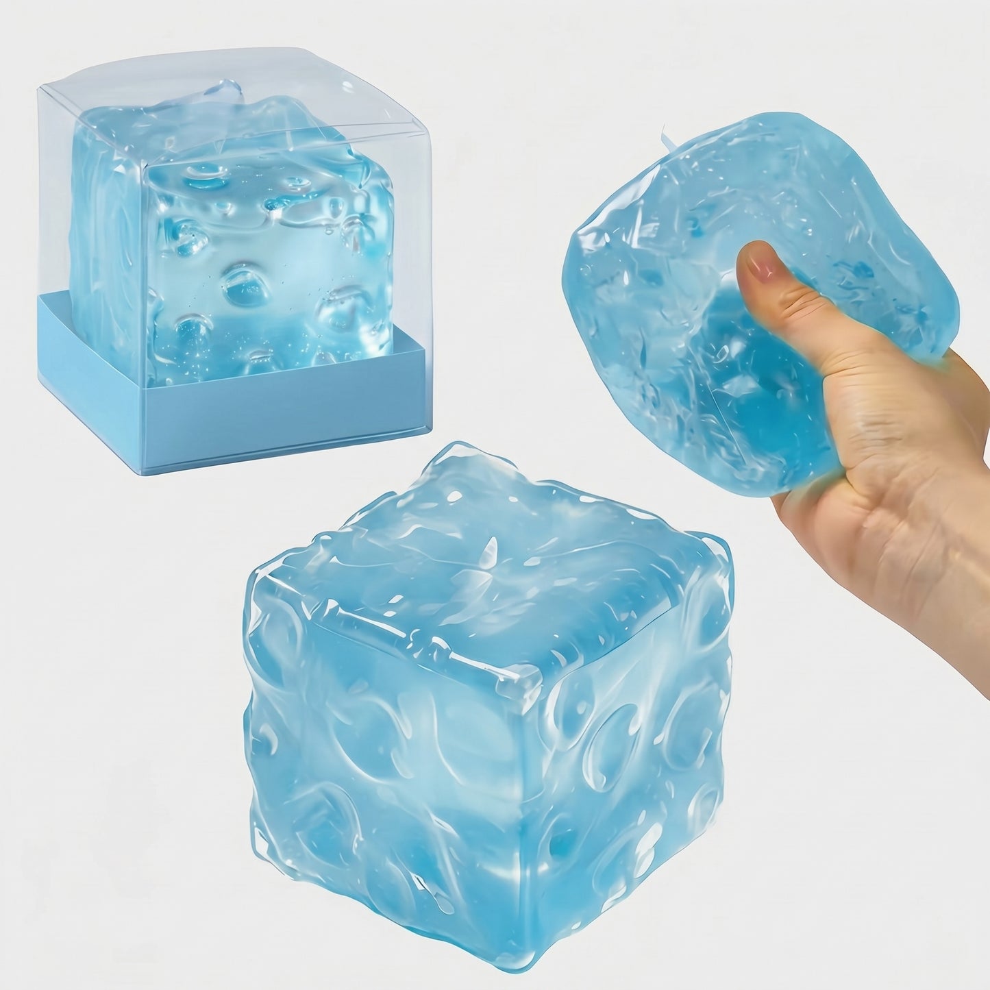 🧀The Original Extra Large Coconut Water Cheese Splat! - Premium Slow-Rising Stress Relief Squishy Toy