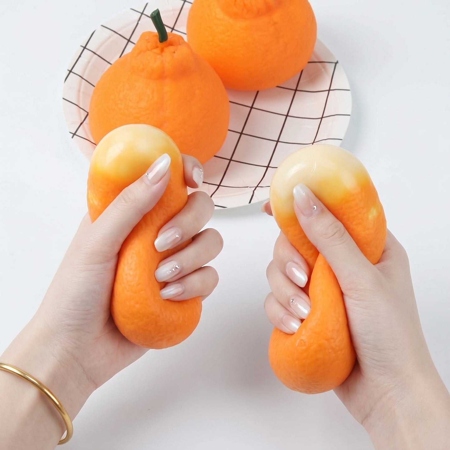 🍊The Original Orange Splat! - Premium Slow-Rising Stress Relief Squishy Toy