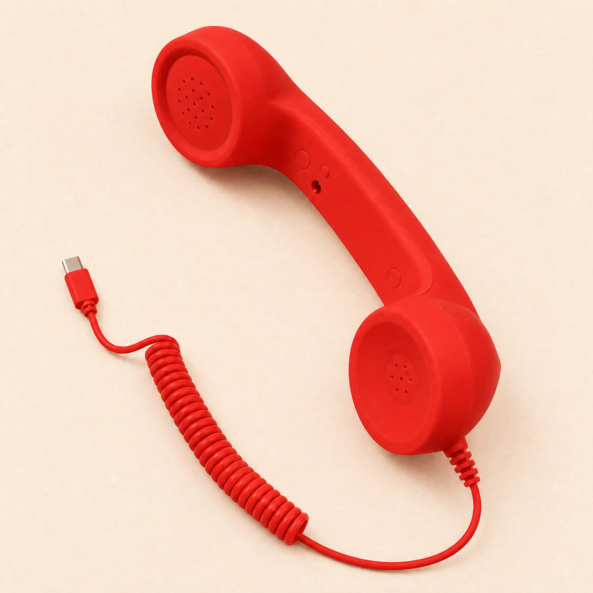 ☎️ Retro Wired Phone Handset for Smartphones