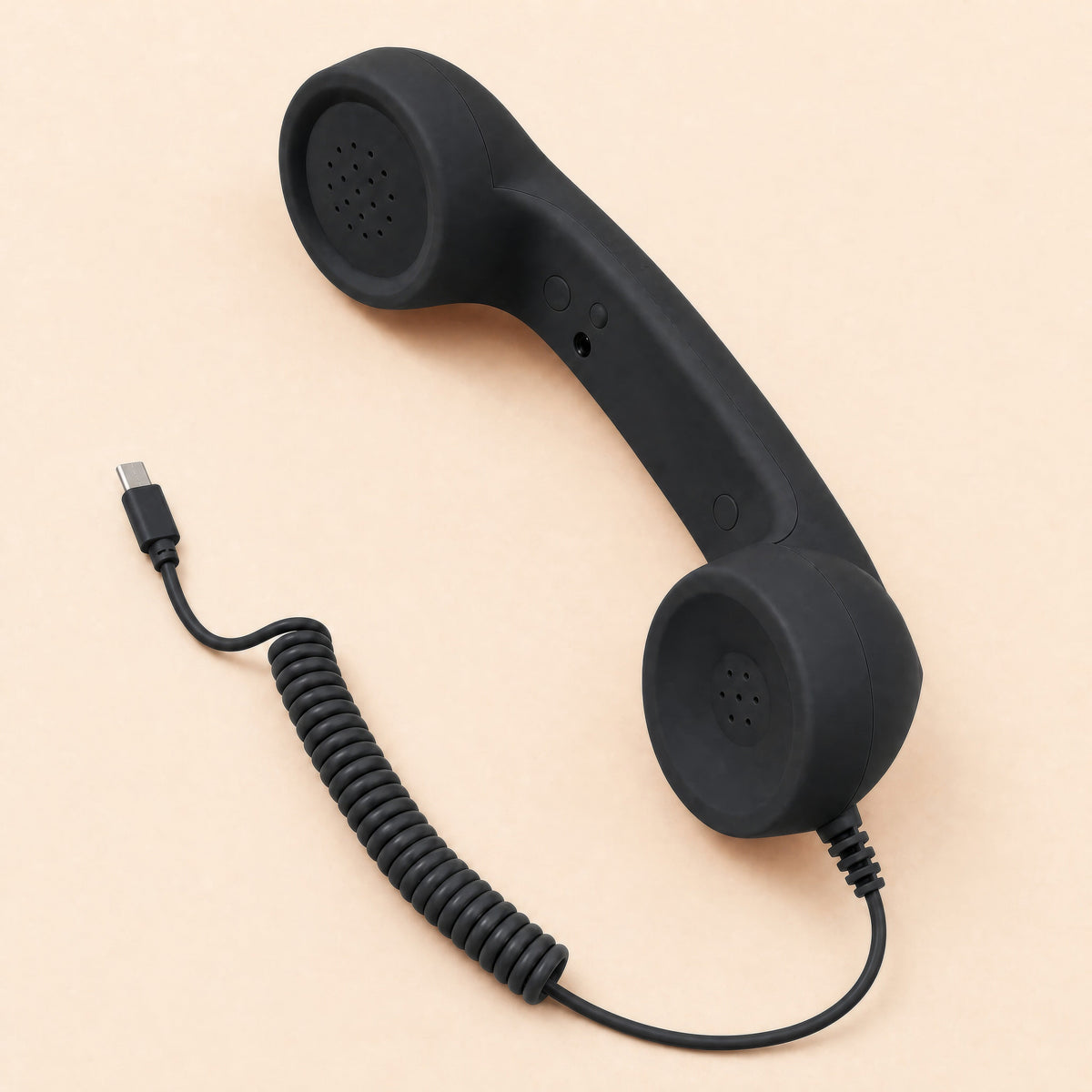 ☎️ Retro Wired Phone Handset for Smartphones