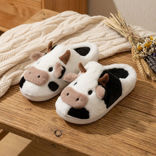 Cozy Cow Slippers
