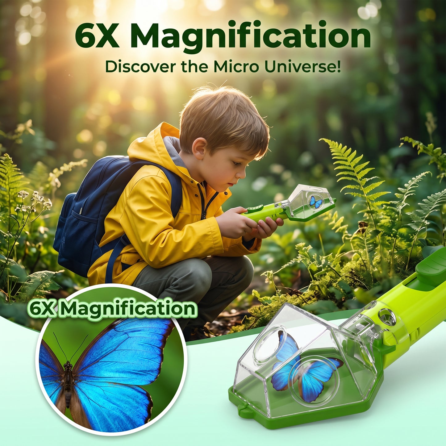 Portable Bug Catcher & Transparent Bug Observation Box