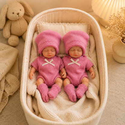 🍼 Pocket Baby™ 6" Handmade Mini Silicone Doll | Made For Little Moments Of Care