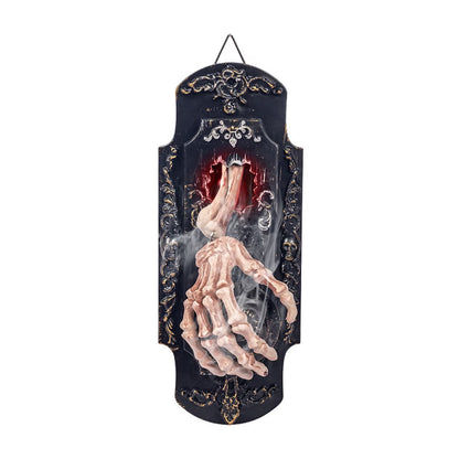 🕸️ Gothic Skeleton Hand Doorbell – Motion Activated Haunted Door Decoration💀🎃