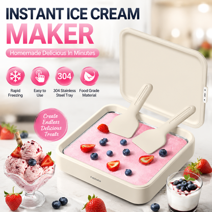 DIY Rolled Ice Cream Maker – Create Homemade Frozen Treats in Minutes