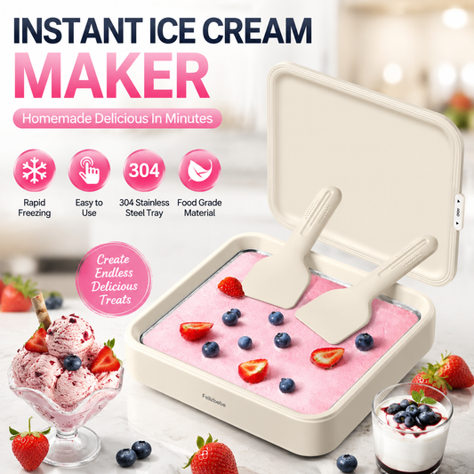DIY Rolled Ice Cream Maker – Create Homemade Frozen Treats in Minutes