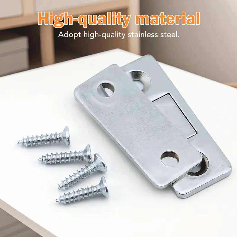 8 Counts Cabinet Magnetic Catch without Punching, Versatile for Cabinets, Drawers & Windows