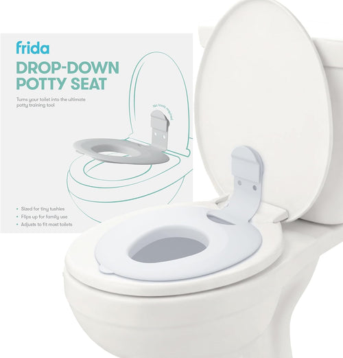 Drop Down Potty Training Seat for Toddlers & Kids, Easy to Clean