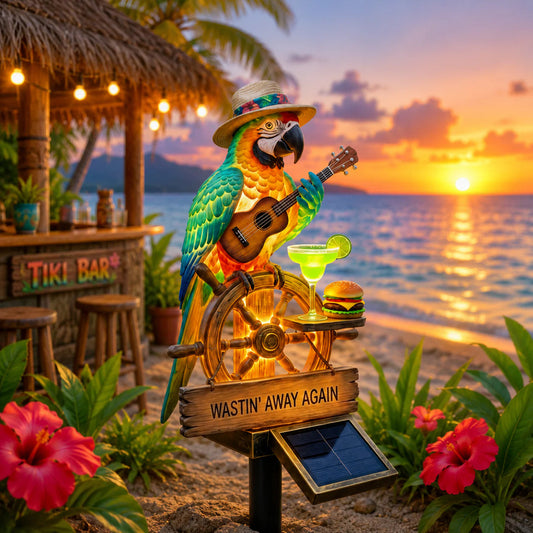 🔥Summer Limited-Time Sale🔥 - 🌴 Solar-Powered Parrot Garden Light