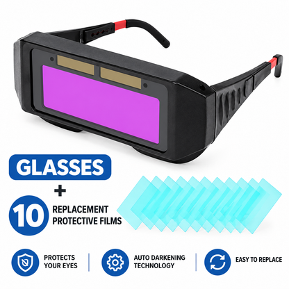 Automatic Light-Adjusting Welding Glasses for Welders Professiona