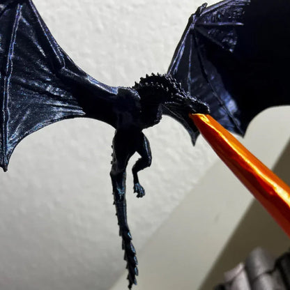 Dragon Flame Bookshelf – Decorative Bookend