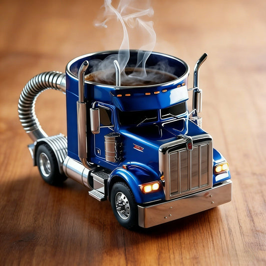 🚛Durable Semi-Truck Shaped Coffee Mug