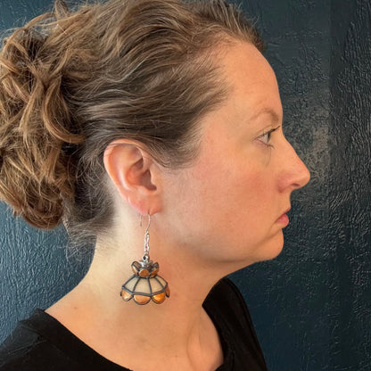 ✨ Whimsical Lamp Shade Earrings