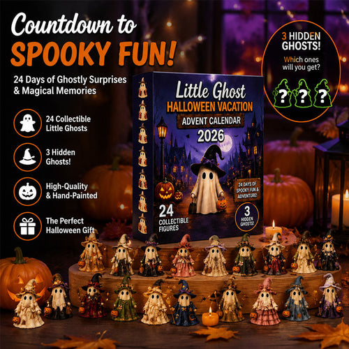 👻Little Ghost Halloween Vacation Advent Calendar 2026