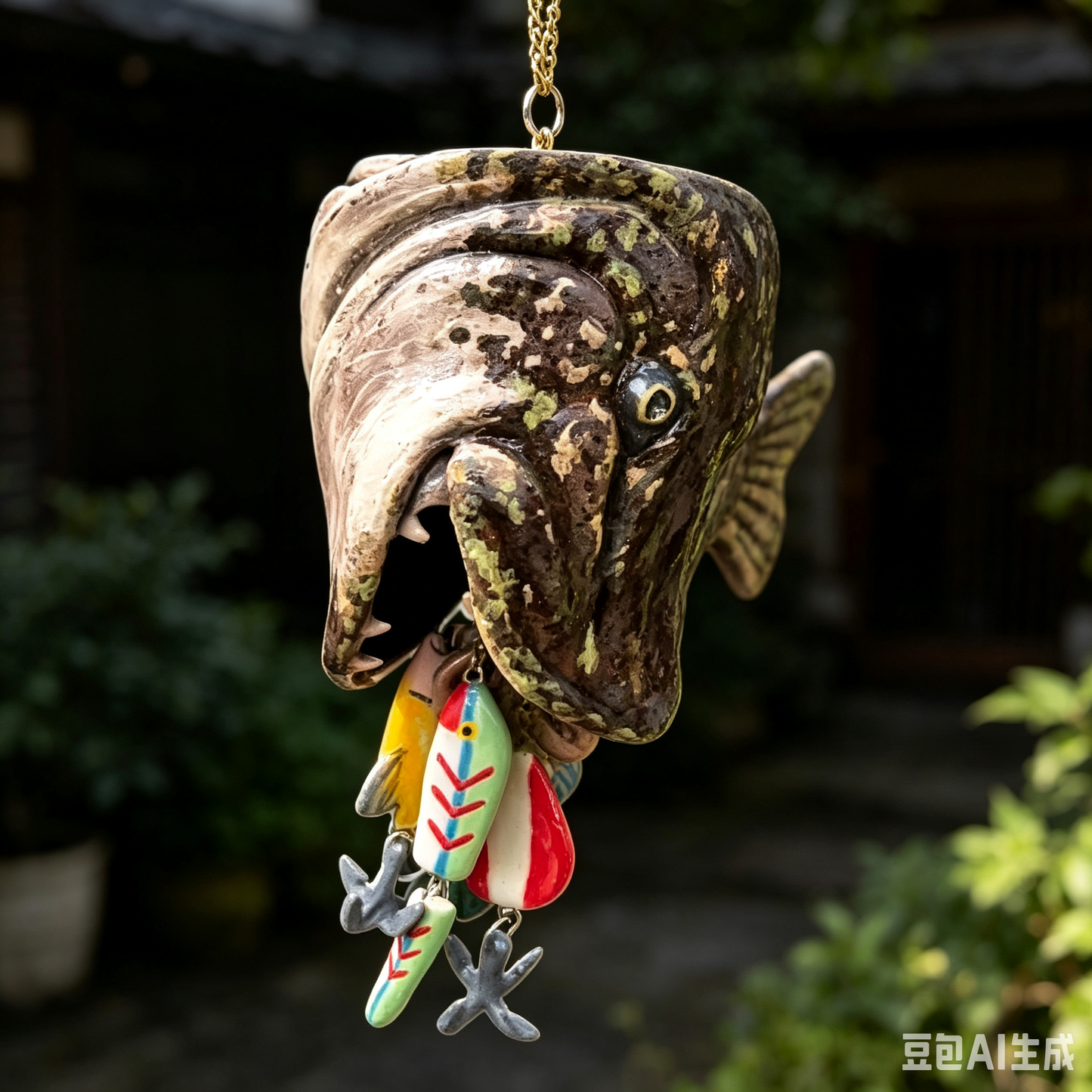 Northern Pike Wind Chime