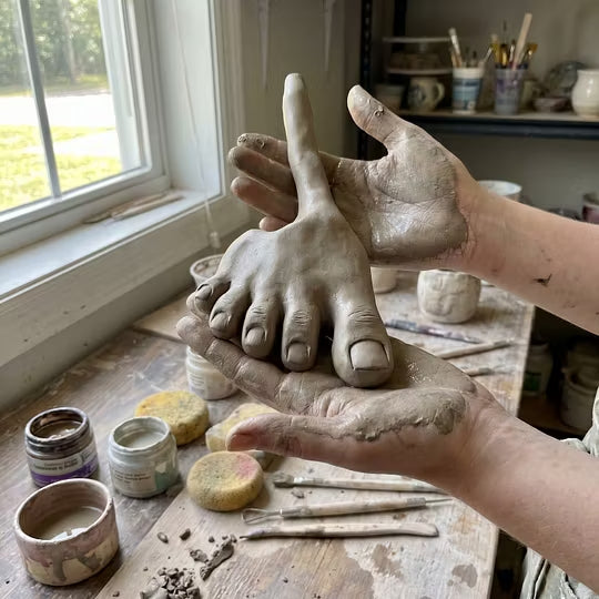 Holiday Special: Handmade Quirky Ceramic Foot Straw