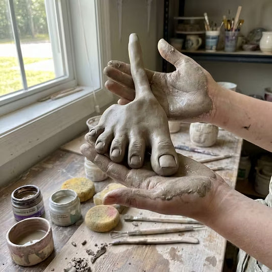 Holiday Special: Handmade Quirky Ceramic Foot Straw