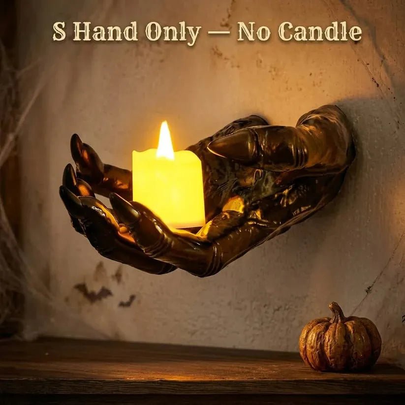 S Hand Only (No Candle)