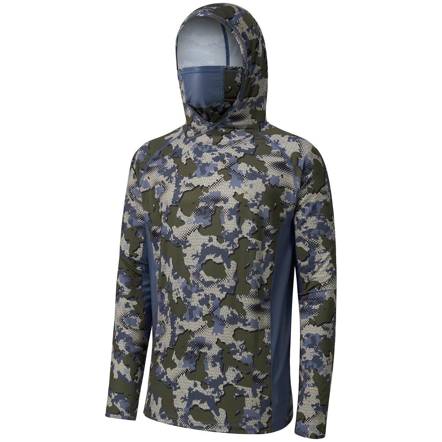 🏖️Men’s UPF 50+ Hoodie Shirts with Mask