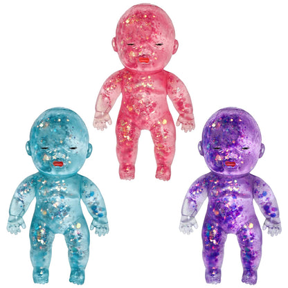 ✨ Squeeze Away Stress with the Cutest Glitter Squishy Baby!