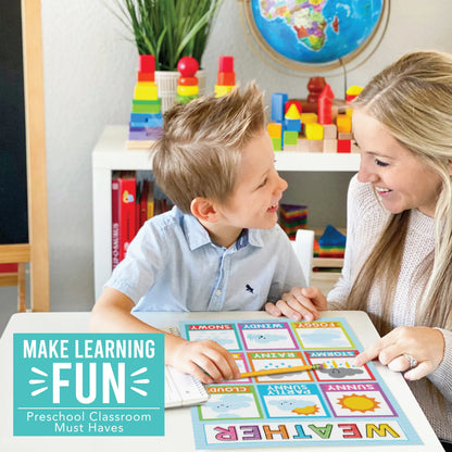 🏫BACK-TO-SCHOOL SALE: COLORFUL EDUCATIONAL POSTERS — SET OF 15!🏫