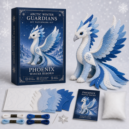 Arctic Winter Guardians DIY Patchwork Kit –🔥Easy, Relaxing & Satisfying to Make
