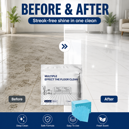 ✨Multi-Effect Floor Cleaning Tablets, Fast Dissolving, No-Rinse Formula for Hardwood, Tile & All Floor Types