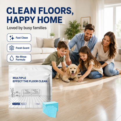 ✨Multi-Effect Floor Cleaning Tablets, Fast Dissolving, No-Rinse Formula for Hardwood, Tile & All Floor Types