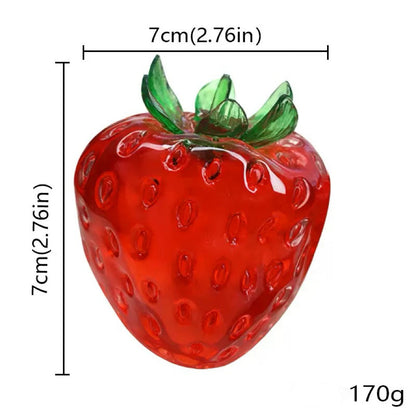 🍓Red Slushy Strawberry Squishy Fidget Toy Zero Bounce Back Anxiety Relief Toy