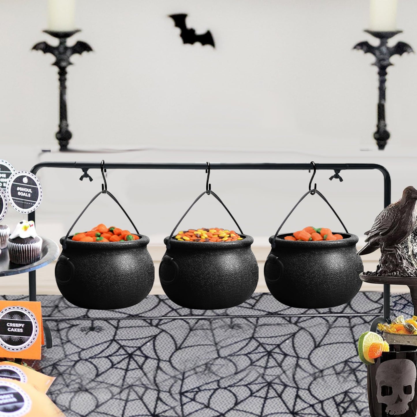 🧙♀️ Hocus Pocus Halloween Witch Cauldron Decor