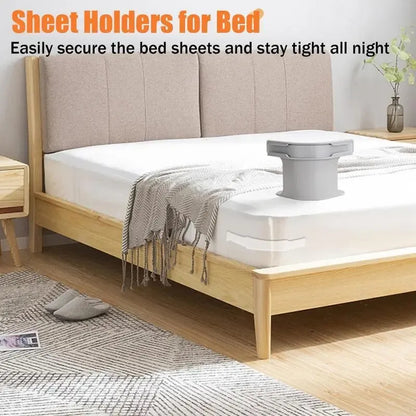 🛌4-Pack Heavy Duty Bed Sheet Clips