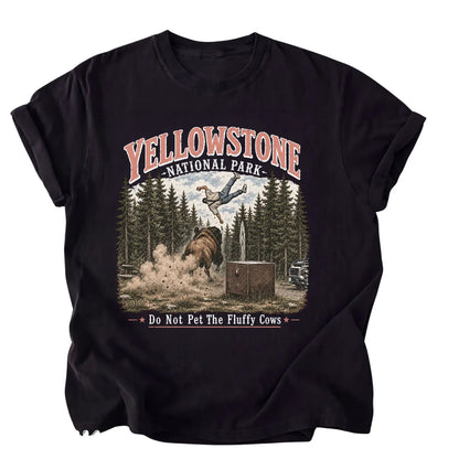 HOLIDAY FLASH SALE: THE "BISON TOSS" COTTON TEE — WEAR THE STORY, SUPPORT THE HERO