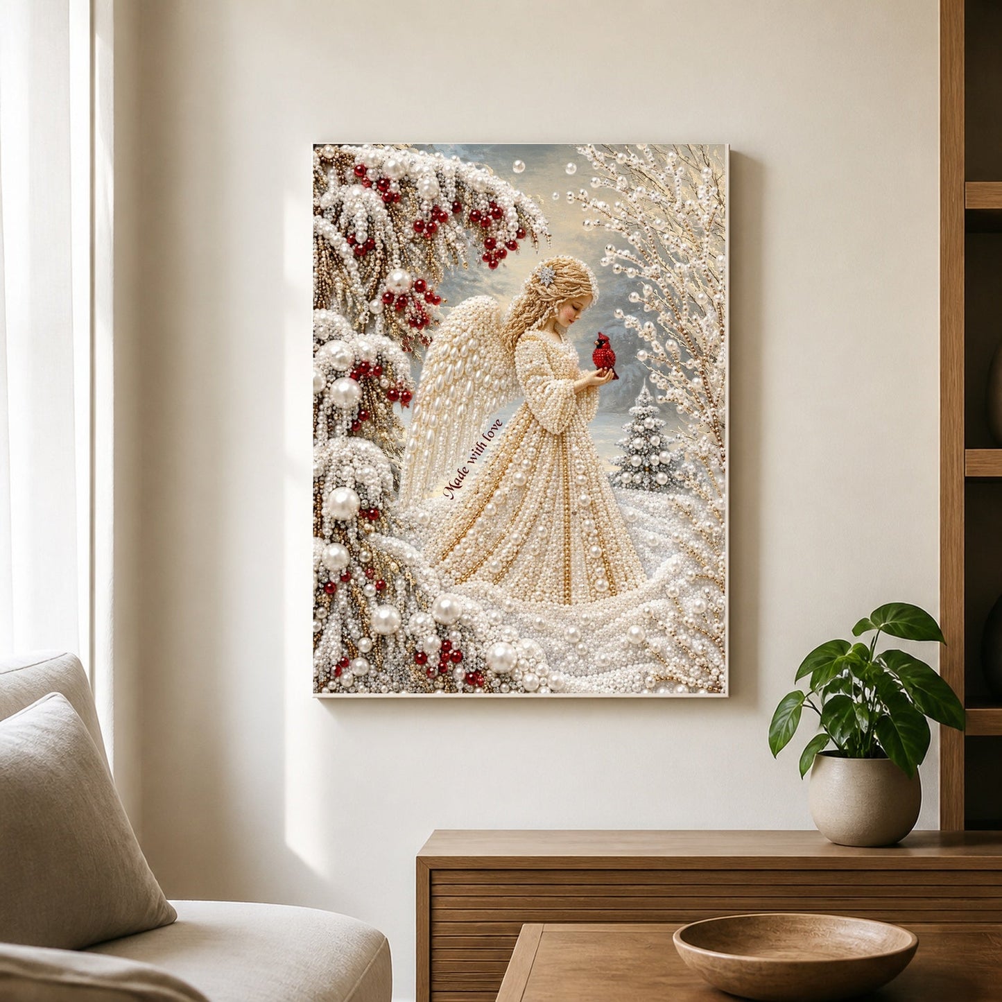 Festive Christmas Pearl Art DIY Kit