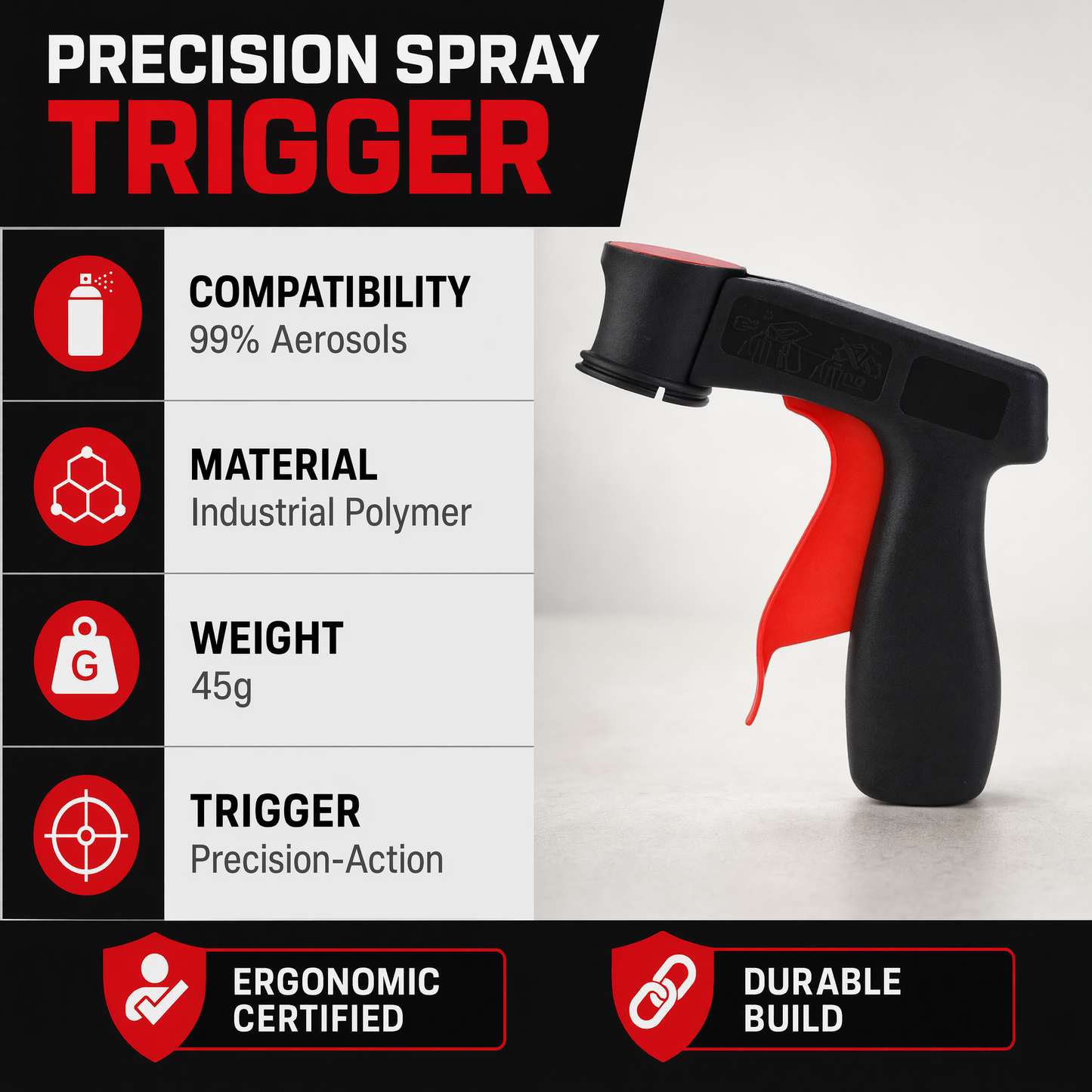 💯 🎨 Spray Can Trigger Handle, Turn Any Can into a Pro Sprayer!