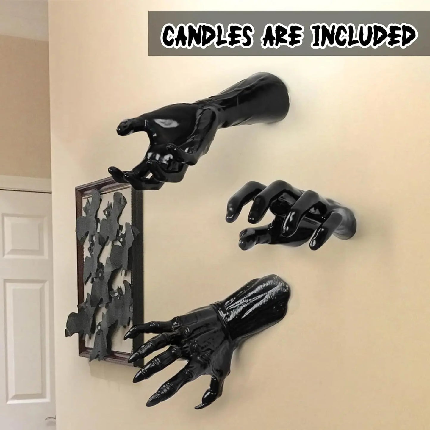 👻 HALLOWEEN SPOOKY GHOST HANDS DECOR FLASH SALE