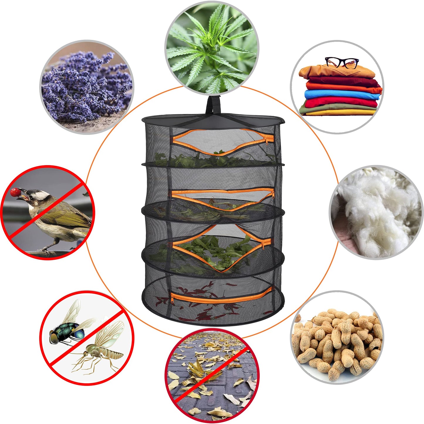 🌿HOLIDAY DEAL: 4‑LAYER HERB DRYING RACK — EFFORTLESSLY DRY YOUR HERBS, FLOWERS &amp; MORE!🌿