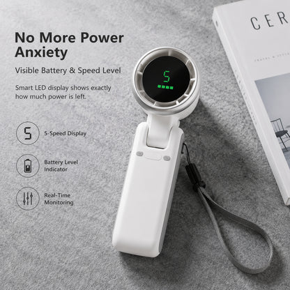 🔥Beat the Heat Anywhere with the Powerful 3-In-1 Mini Turbo Fan