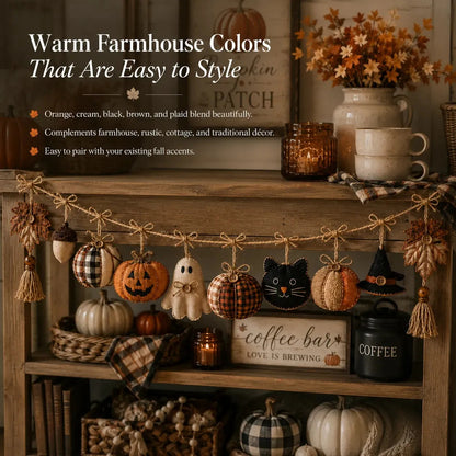 Cozy Fall Fabric Garland
