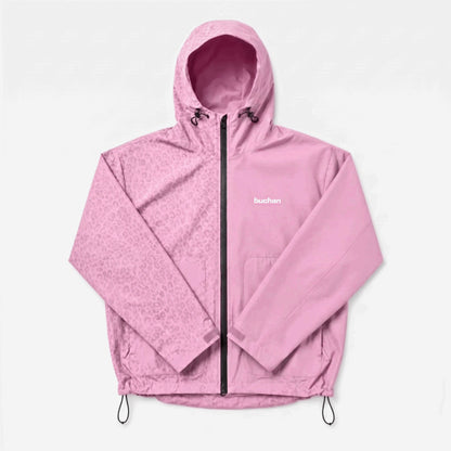 Water Reactive Cheetah Rain Jacket