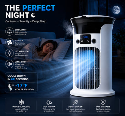 ❄️3-in-1 Portable Air Cooler
