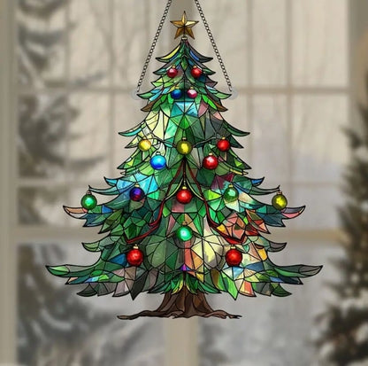 🔥Christmas Sale🎁🎄🌈Christmas Tree Sun Catcher