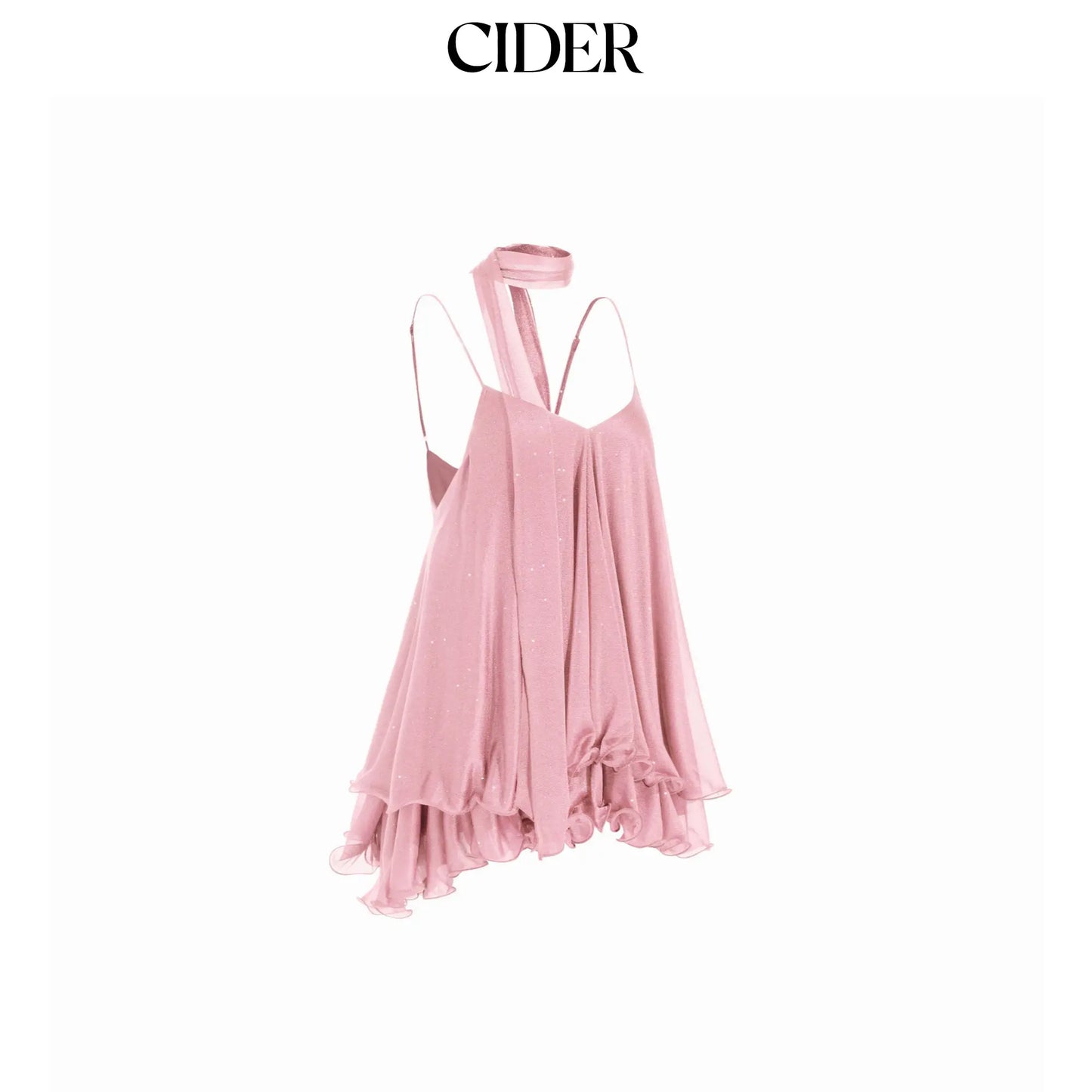 ✨FESTIVAL READY: THE V-NECK HALTER RUFFLED MINI DRESS — YOUR GO-TO FOR SUMMER STYLE!✨