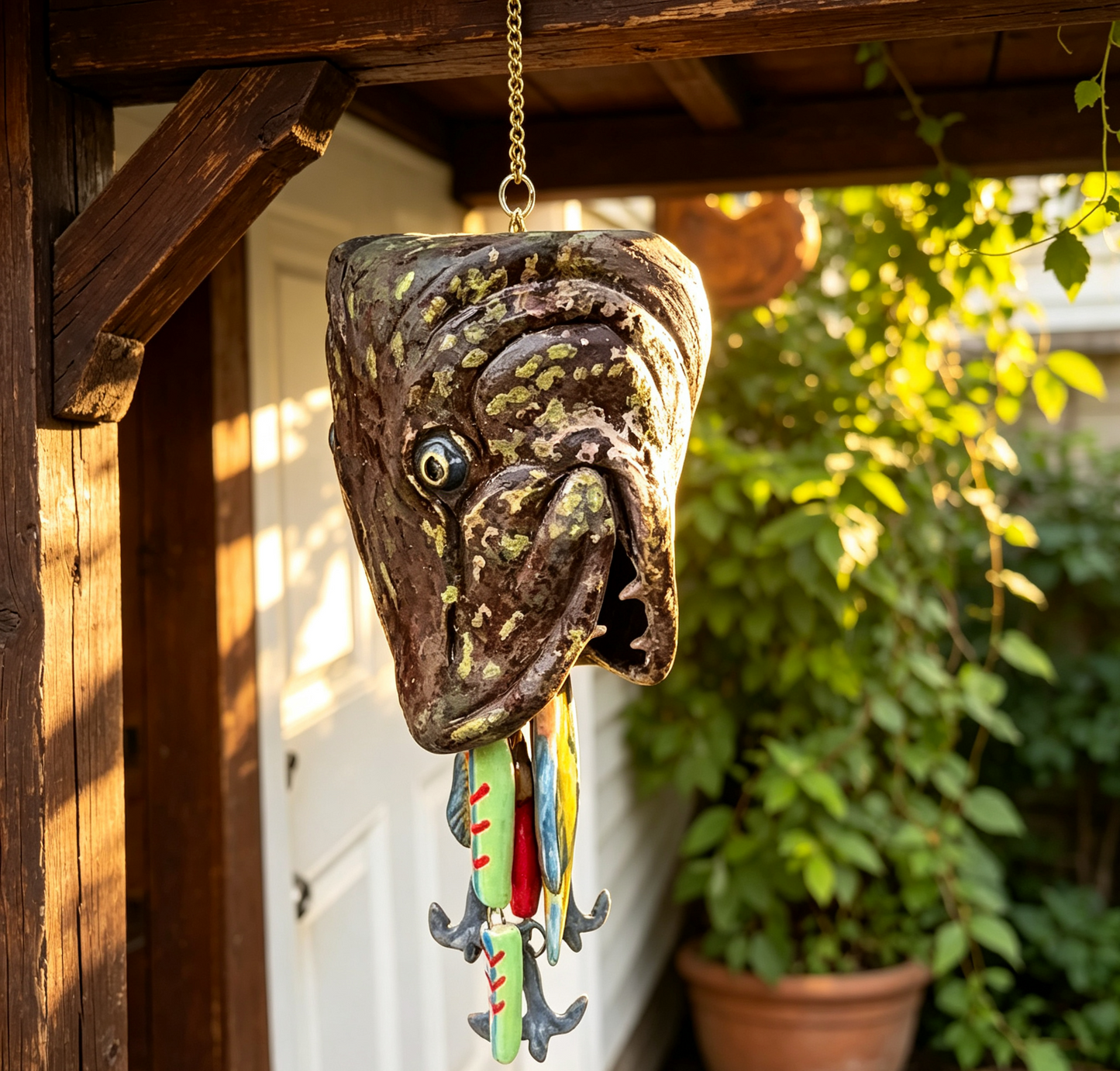 Northern Pike Wind Chime