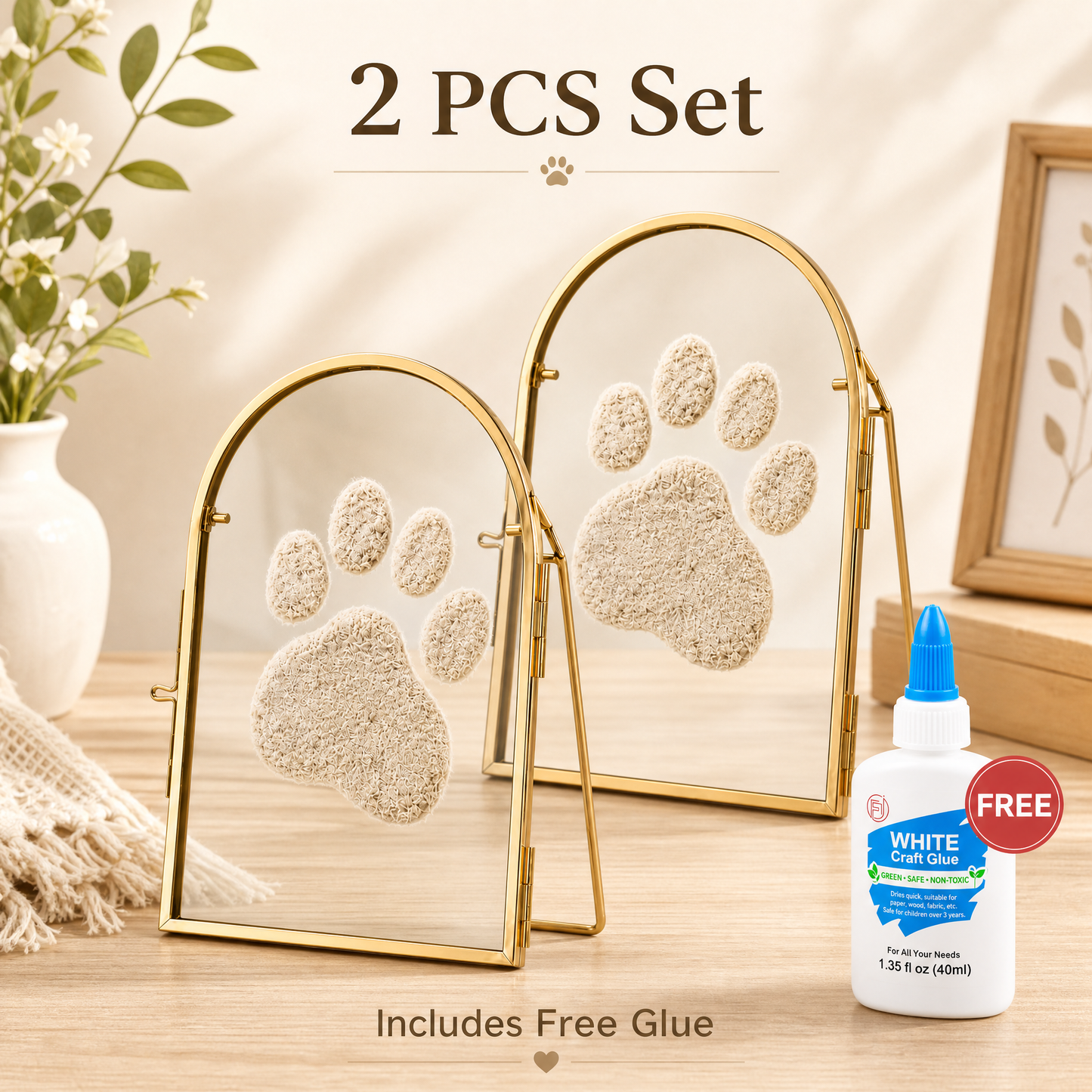 🐾 Capture Your Dog's First Beach Paw Print Forever