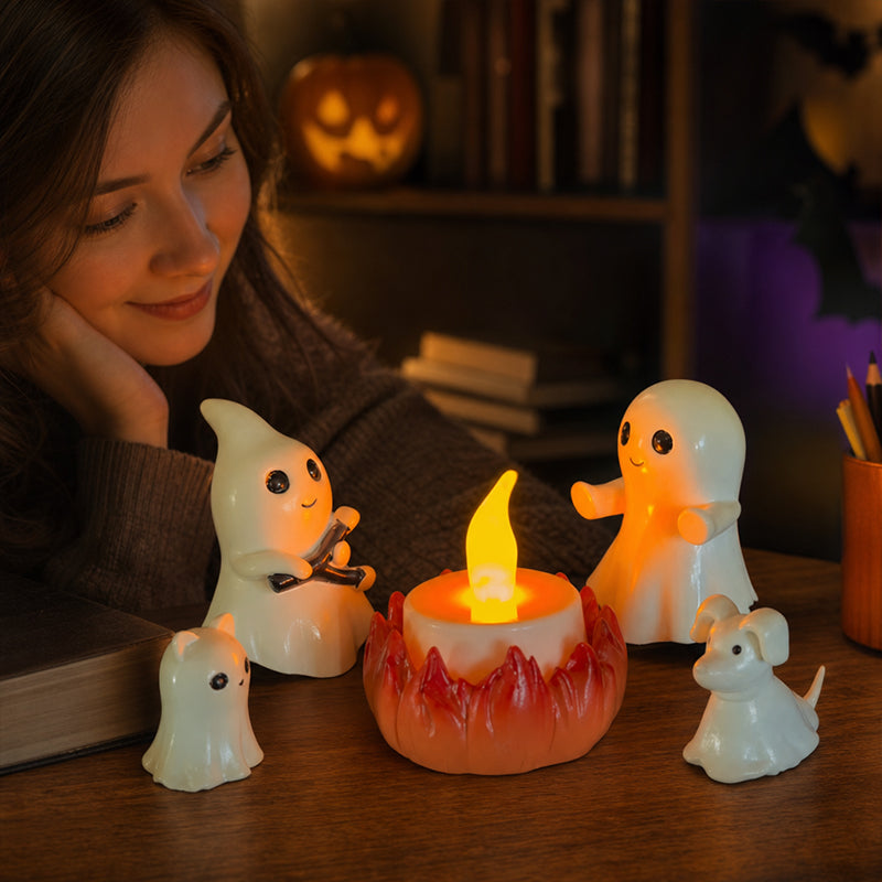 👻 Spooktacular Halloween Ghost Vibe Lights! 🕯️