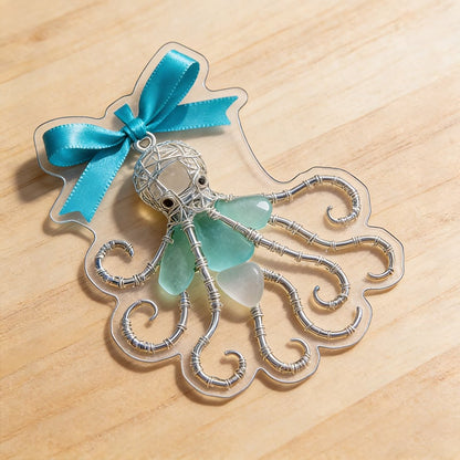 Handmade Frosted Ocean Suncatcher🐚(2D flat printing)