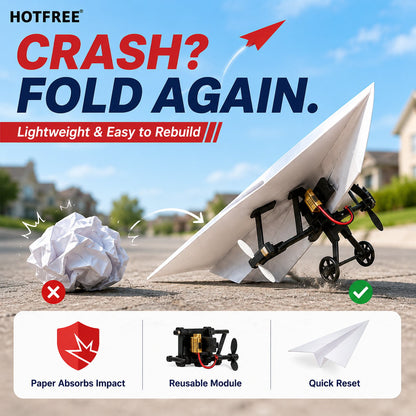 🛩️Parent-Child DIY RC Paper Plane Kit – Build, Learn & Fly Together
