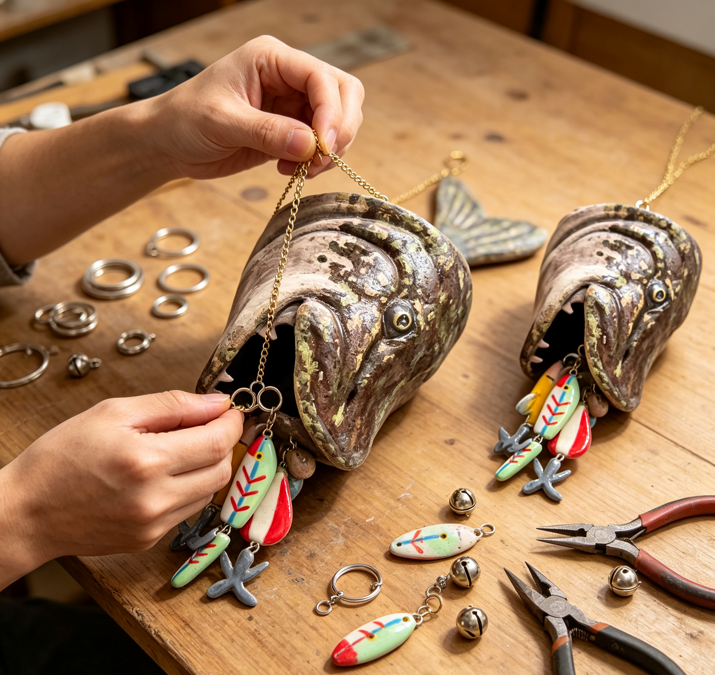 Northern Pike Wind Chime